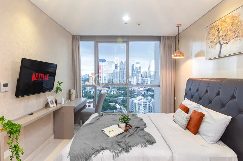 Bedroom Ciputra World 2 Apartment 1BR Tower Orchard