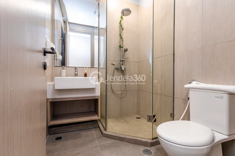 Bathroom Restful 2BR Apartment at Fatmawati City Center Apartment Middle Floor