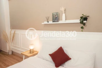 Bedroom 1 High Floor 2BR Apartment with City View at Transpark Cibubur Apartment