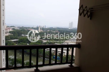 Balcony Elegant 2BR Apartment Low Floor with City View at Aston Marina Ancol