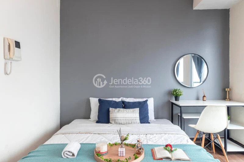 Bedroom Studio Apartment with city View at Puri Orchard Apartment
