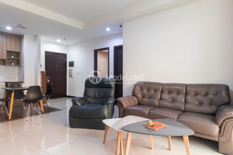 Living Room AKR Gallery West Residence 2BR Fully Furnished
