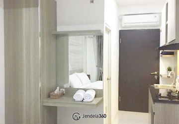 Bedroom Studio Grand Asia Afrika Residence Apartment at Middle Floor
