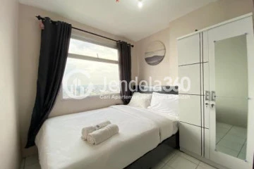Bedroom 1 Elegant 2BR Apartment at Grand Asia Afrika Residence Middle Floor