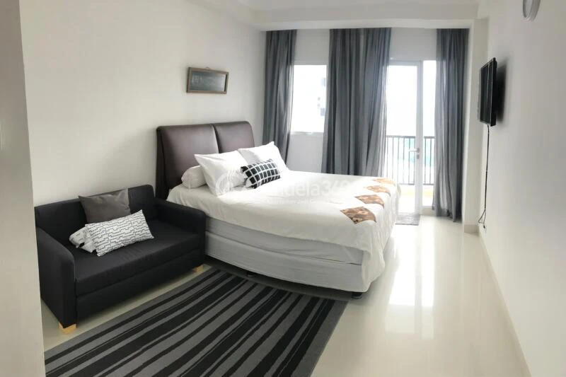 Bedroom Low Floor Studio Apartment with City View at Signature Park Grande