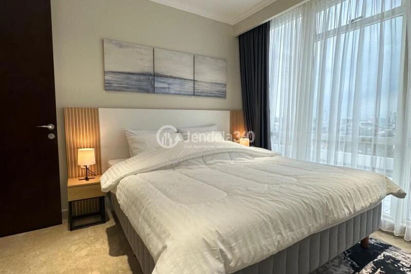 Bedroom 1 Spotless 2BR Apartment at Menteng Park Low Floor
