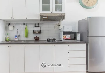 Kitchen The 18Th Residence Taman Rasuna 1BR View Garden (Selatan)