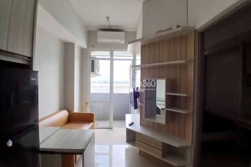 Living Room Flawless 1BR Apartment Low Floor with  View at Vasanta Innopark Apartment