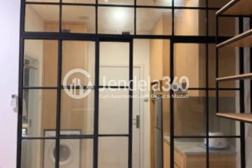 Kitchen High Floor Studio Apartment with City View at City Lofts Apartment