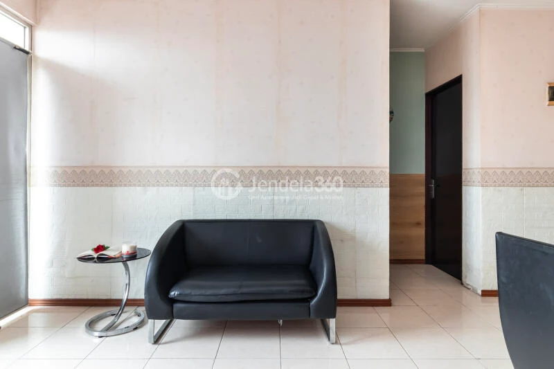 Living Room 3BR Apartment with  View at Casablanca Mansion