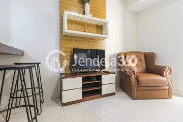 Bedroom Good Deal Studio Apartment Low Floor with City View at Tamansari Sudirman