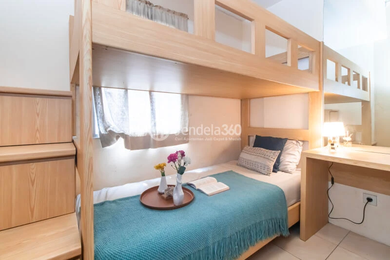 Bedroom 2 2BR Apartment with City View at Season City Apartment
