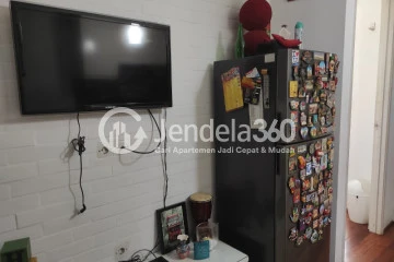 Living Room 1BR Kalibata City Apartment at High Floor