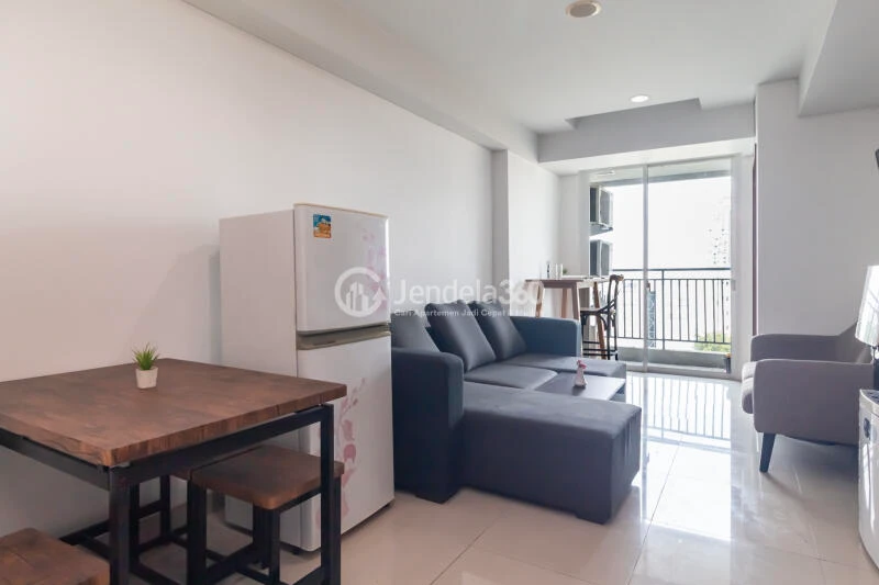 Living Room 2BR Springhill Terrace Residence Apartment at Low Floor