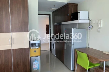 Kitchen Stunning Studio Apartment at Grand Dhika City Apartment High Floor