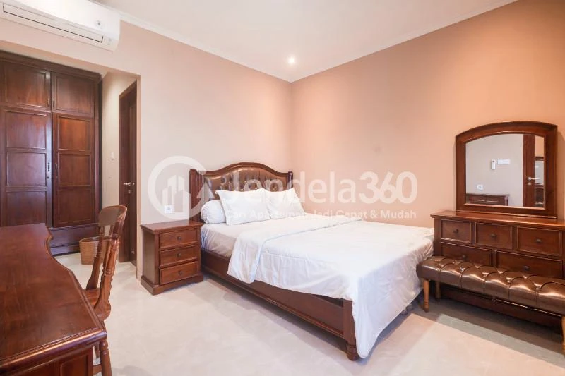 Bedroom 1BR Apartment with City View at Cervino Village