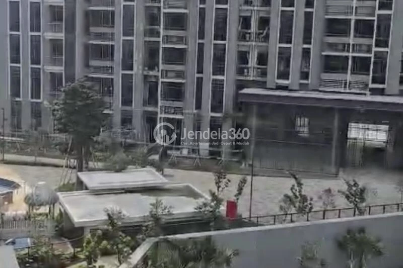 Balcony Low Floor 2BR Apartment with City View at Pakuwon Residence Bekasi