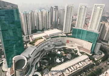 Balcony High Floor Studio Apartment with central park view View at Neo Soho Residence