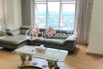 Living Room 3BR Pantai Mutiara Apartment at High Floor