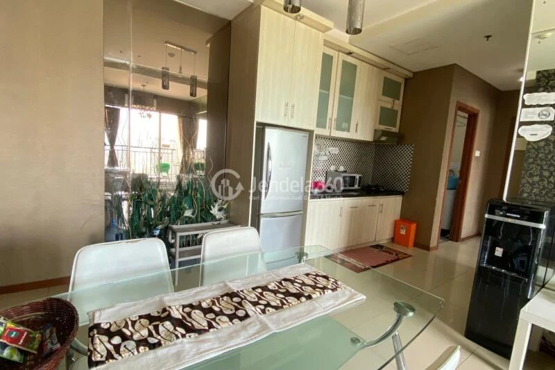 Living Room 2BR Thamrin Residence Apartment at Tower Alamanda