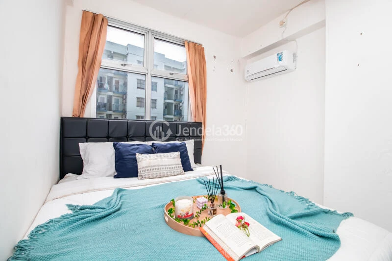 Bedroom 1 Tidy 2BR Apartment Low Floor with  View at Pancoran Riverside Apartment