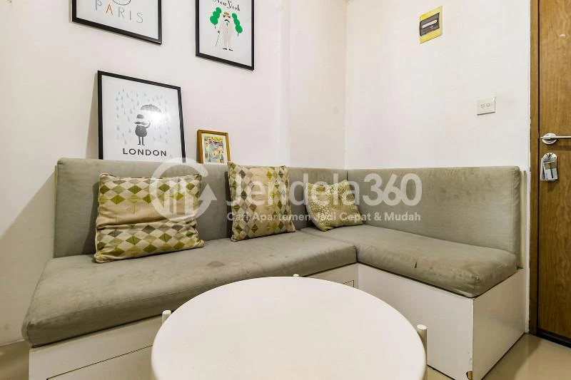 Living Room Well Located 2BR Apartment Close to JORR Toll Road at Bintaro Park View