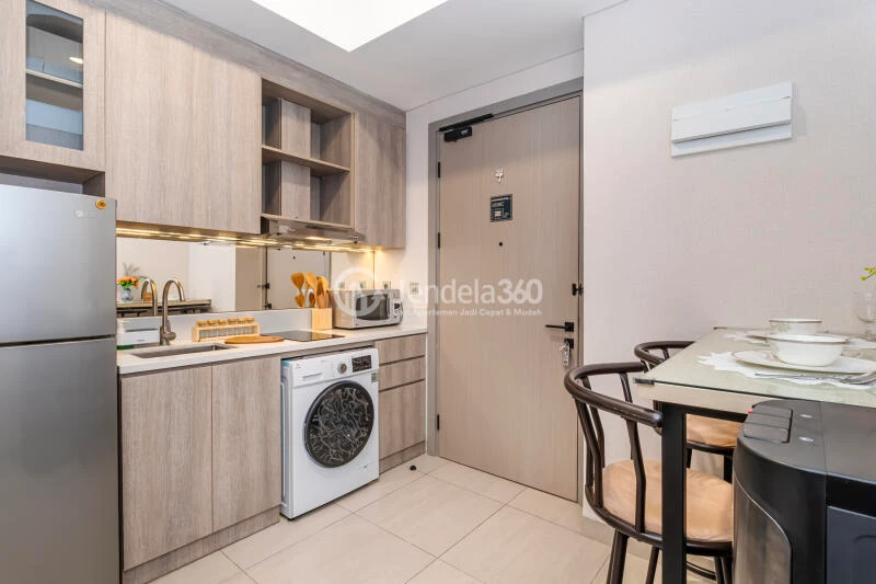 Living Room Restful 2BR Apartment at Fatmawati City Center Apartment Middle Floor