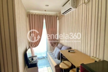 Living Room Compact 1BR Apartment at Kebagusan City Apartment Low Floor