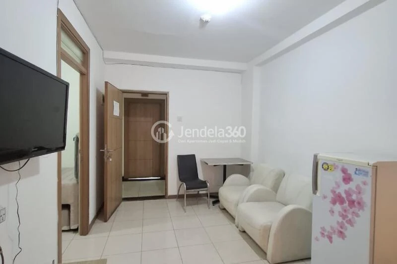 Living Room 2BR Apartment with  View at Green Palm Residence