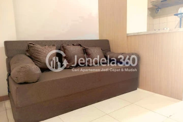 Living Room Well Located 2BR Apartment Middle Floor with City View at Green Palm Residence