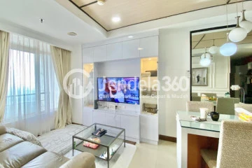 Living Room 2BR Patria Park Apartment at High Floor