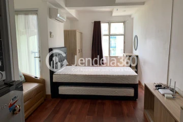 Bedroom Pancoran Riverside Apartment Studio Fully Furnished