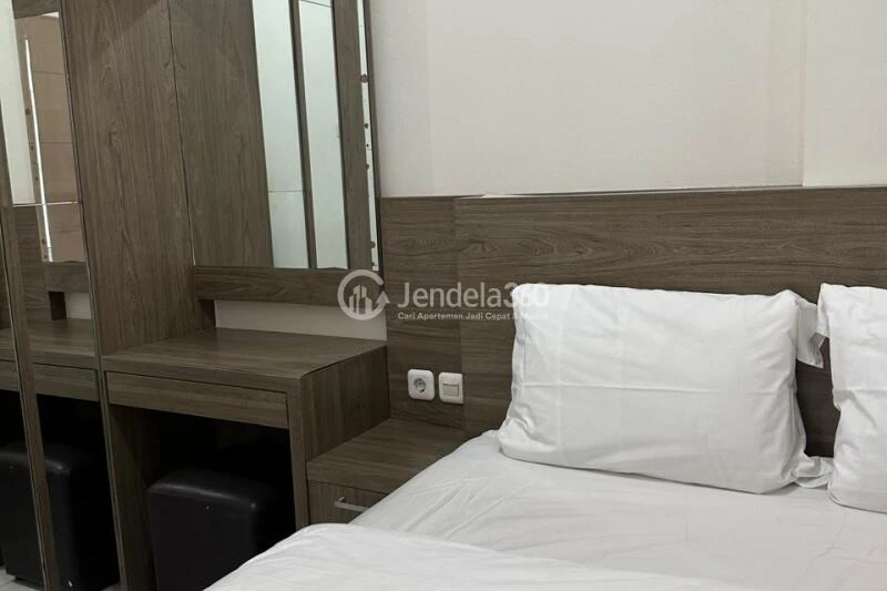 Bedroom 1BR Apartment with City View at Signature Park Apartment