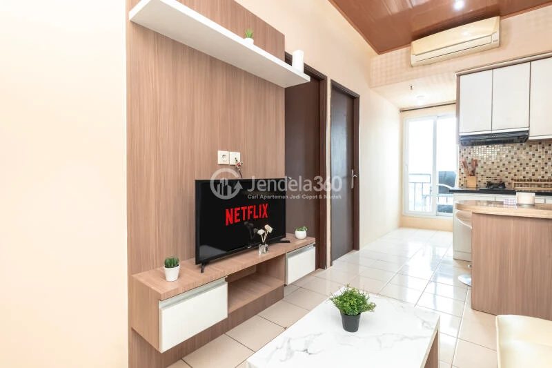 Living Room Puri Park View Apartment 2BR Fully Furnished