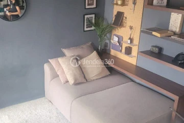 Bedroom Strategic Location 1BR Apartment Middle Floor with City View at Bintaro Icon Apartment