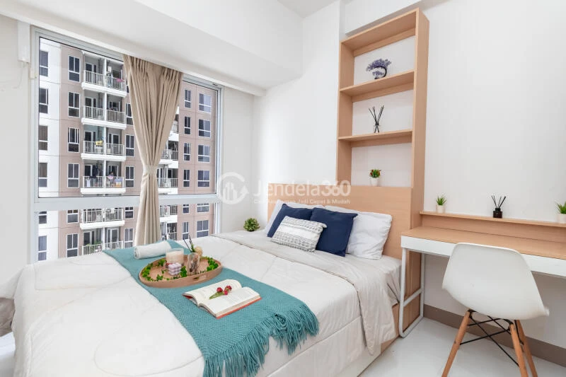 Bedroom 1 Japanese Minimalist Style 2BR Apartment with City View at Tokyo Riverside Apartment