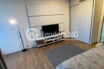 Bedroom Well Furnished Studio Apartment Low Floor with City View at Aspen Residence Apartment