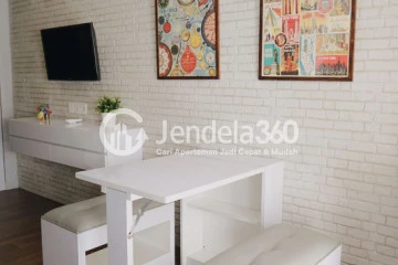 Living Room 1BR Kebagusan City Apartment at Tower B Royal