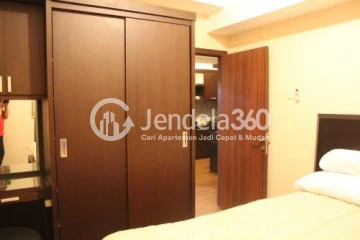 Bedroom 1 Low Floor 2BR Apartment with City View at Salemba Residence