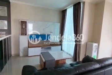 Living Room Spotless 2BR Apartment Middle Floor with  View at Ancol Mansion Apartment