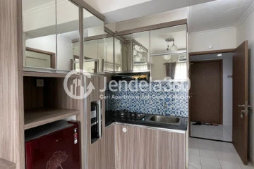 Kitchen Elegant 2BR Apartment at Podomoro Golf View Apartment High Floor