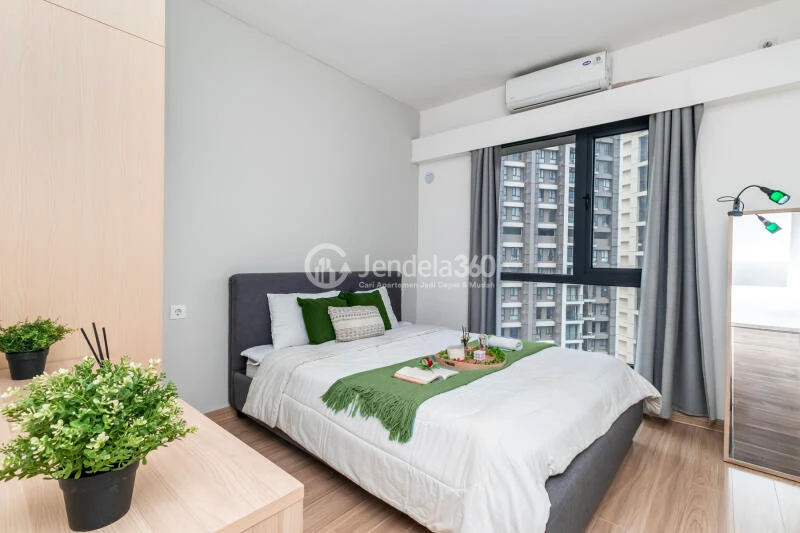 Bedroom 1 3BR Apartment with City View at Sky House BSD Apartment