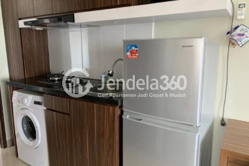 Kitchen Stunning Studio Apartment at Grand Dhika City Apartment High Floor