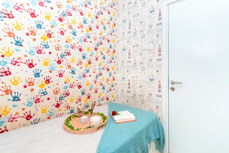 Bedroom 2 High Floor 2BR Apartment with City View at Green Pramuka City Apartment