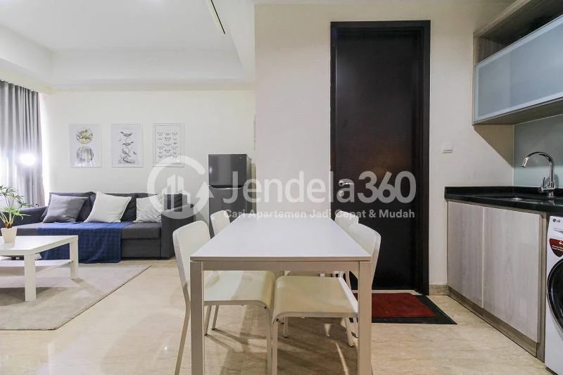 Dining Room Menteng Park 2BR Private Lift Tower Emerald