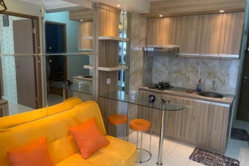 Living Room Podomoro Golf View Apartment 2BR  Furnished