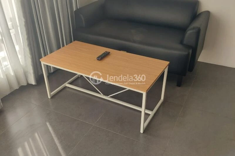 Living Room 2BR Bintaro Icon Apartment at Low Floor