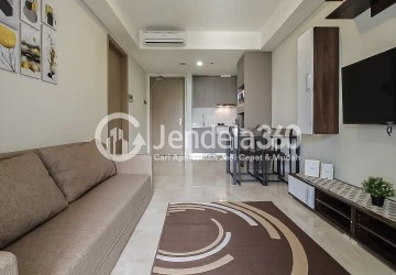 Living Room Gold Coast Apartment 1BR Tower Bahama