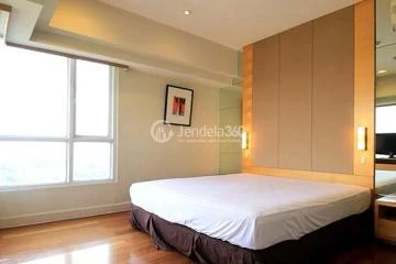 Bedroom 1 Peaceful 2BR Apartment at Somerset Permata Berlian Residence Low Floor