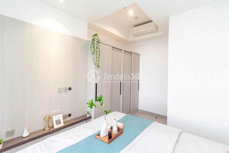 Bedroom 1 2BR Apartment with City View at Fatmawati City Center Apartment